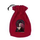 Q Workshop Anne Stokes Dice Pouch Geisha Skull