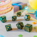 Q Workshop Happy Birthday Balloons Dice Set 7