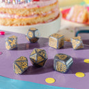 Q Workshop Happy Birthday Confetti Dice Set 7