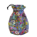 Q Workshop Full Art Grafitti Dice Pouch