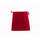 CHX 02374FS Factory-Second Dice Bag Suedecloth S Red 4"x5 1/2