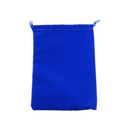 CHX 02396 Dice Bag Suedecloth L Royal Blue 5"x7 1/2