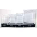 CHX 02801 Empty Crystal Display Box S Clear w/Black Lid