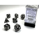 CHX 23078 Translucent Polyhedral Smoke/White 7-Die Set