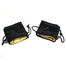 CHX KOP09913 3.75"x4" Velvet Bag Black w/gold