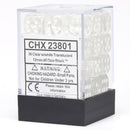 CHX 23801 Translucent 12mm d6 Clear/White Block 36