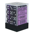 CHX 23807 Translucent 12mm d6 Purple/White Block 36