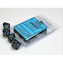 CHX 25138 Speckled Blue Stars Set of Ten d10s