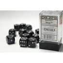 CHX 25718 Speckled Ninja 16mm d6 Dice Block 12 dice