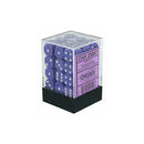 CHX 25807 Opaque 12mm d6 Purple/White Block 36