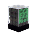 CHX 25910 Speckled 12mm d6 Earth Block 36