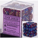 CHX 26828 Gemini 12mm d6 Blue-Purple/Gold Block 36