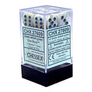 CHX 27609 Marble 16mm d6 Green/Dark Green Block 12