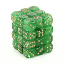 CHX 27835 Vortex 12mm d6 Green/Gold Block 36