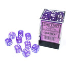 CHX 27977 Borealis 12mm d6 Purple/white Luminary Block 36