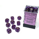 CHX 27987 Borealis 12mm d6 Royal Purple/gold Luminary Block 36