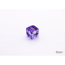 CHX 30059 Translucent Lavender/gold Polyhedral 7-Dice Set with bonus die