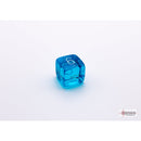 CHX 30063 Translucent Tropical Blue/white Polyhedral 7-Dice Set with bonus die