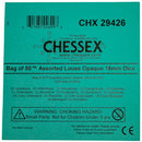 CHX 29426 Bag of 50 Assorted Loose Opaque 16mm d6 Dice