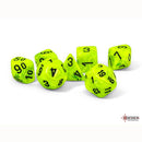 CHX 22430 Vortex Mega-hedral Bright Green/black 7-Die Set