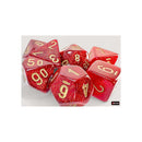 CHX 22504 Glitter Mega-hedral Ruby/gold 7-Die Set