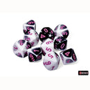 CHX 26269 Gemini Black-White/pink Set of 10 d10s