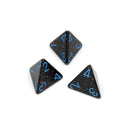 CHX PS0401 Speckled Blue Stars d4 dice