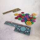 One page Rules Grimdark Future Token & Rulers Set 70