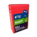 Blank Marry Kill R Rated Edition Board Game