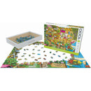Puzzle Garden Flowers 1000pc