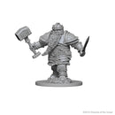 D&D Nolzurs Marvelous Unpainted Miniatures Dwarf Male Fighter Dungeons & Dragons