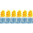 Dungeons & Dragons Spell Effects Wall of Fire & Wall of Ice Pre Painted Miniature Pack