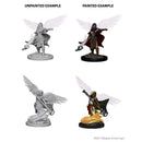D&D Nolzurs Marvelous Unpainted Miniatures Aasimar Female Wizard Dungeons & Dragons
