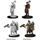 D&D Nolzurs Marvelous Unpainted Miniatures Female Half Orc Barbarian Dungeons & Dragons