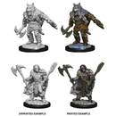 D&D Nolzurs Marvelous Unpainted Miniatures Male Half Orc Barbarian Dungeons & Dragons