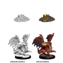 D&D Nolzurs Marvelous Unpainted Miniatures Red Dragon WyrmLing