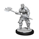 D&D Nolzurs Marvelous Unpainted Miniatures Orc Female Barbarian Dungeons & Dragons
