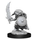Pathfinder Deep Cuts Unpainted Miniatures Goblin Male Fighter