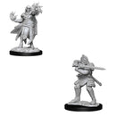 D&D Nolzurs Marvelous Unpainted Miniatures Hobgoblin Fighter Male & Hobgoblin Wizard Female Dungeons & Dragons