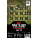 D&D Idols of the Realms Scales & Tails Snake Den 2D Set Dungeons & Dragons