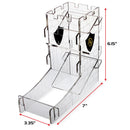 ENHANCE Dice Tower Dice Tray Clear