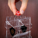 ENHANCE Dice Tower Dice Tray Clear