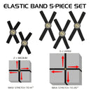 Enhance Tabletop Game Box Bands 5pcs Black