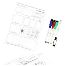 Enhance Tabletop Acrylic Character Sheets Clear