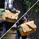 ENHANCE Venturer's Canvas Messenger Bag