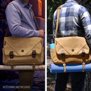 ENHANCE Venturer's Canvas Messenger Bag