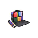 ENHANCE Designer Edition Compact Small Trading Card Bag w/ Customizable Interior & Strap Galaxy