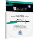 Paladin Clear Sleeves Owain 80mmx80mm 55 Sleeves Per Pack