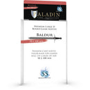 Paladin Clear Sleeves Baldur 58mmx108mm 55 Sleeves Per Pack