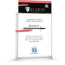 Paladin Clear Sleeves Lucius 76mmx102mm 55 Sleeves Per Pack